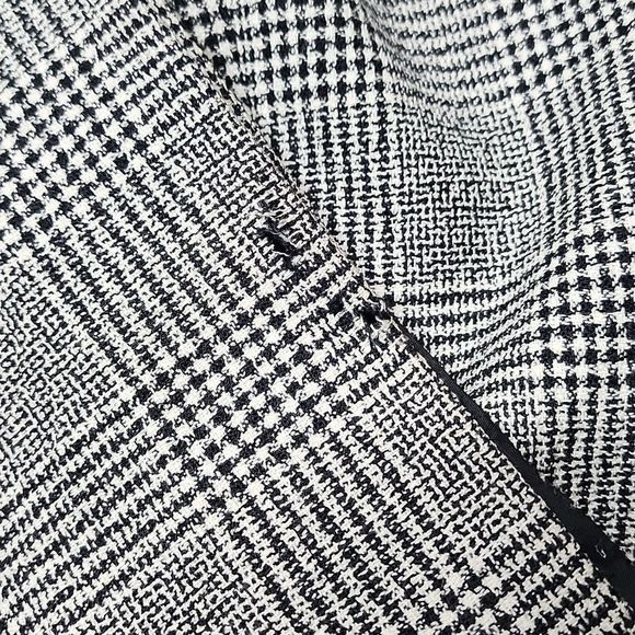 Vintage Giorgio Sant'Angelo Houndstooth Pant Wool High Waist 90s trousers - Picture 7 of 8